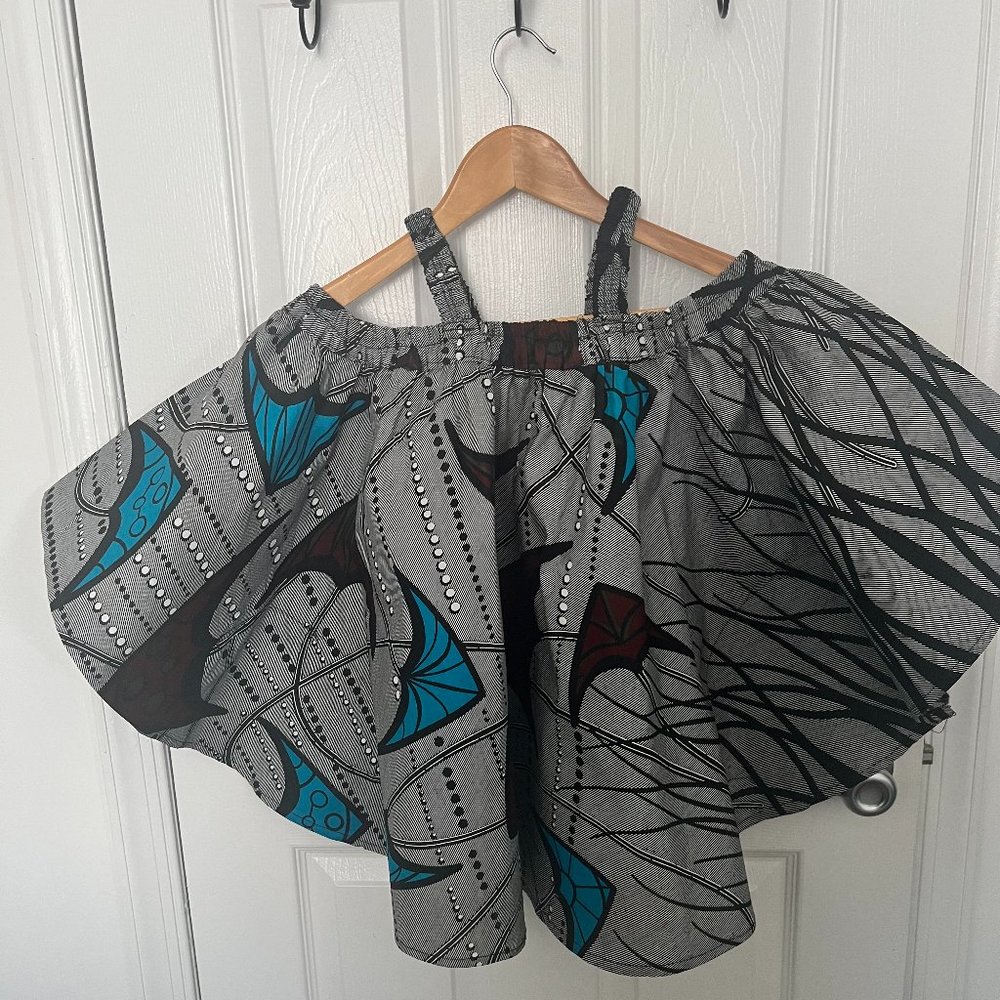 Off shoulder waist summer top